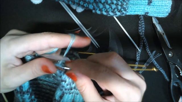 Мастер класс Гольфы вязаные Часть2 смотреть онлайн