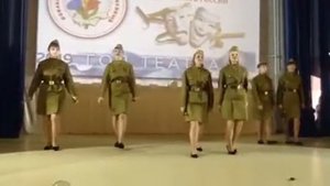 Танец "Военное попурри"