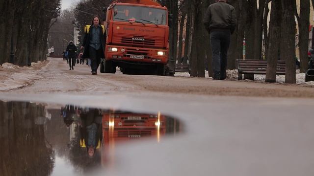 Зеленстрой. Уборка города.
