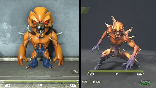 Doom Eternal - ALL DEMON TOYS Vs DEMON Models | Direct Comparison смотреть онлайн