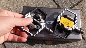 Shimano XTR Trail M9120 Pedals - Quick Check vs XTR Race M9000 - Cleat, SPD