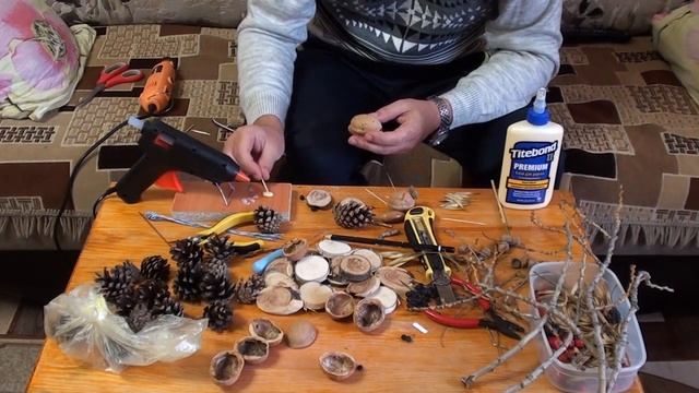 Поделка из природных материалов Собачка смотреть онлайн