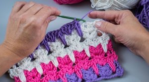 Оригинальный узор крючком “Кошка” для свитеров, блузок, легкий и незатейливый!