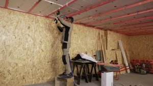 ✔️Утепление потолка в гараже, 100 мм ЭППС.