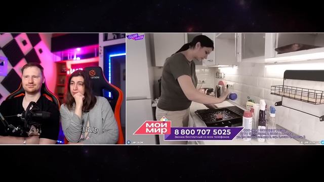 УЖАСНЫЙ развод в телемагазине МОЙ МИР - насадка ТОРНАДО и очиститель КРАТЕР | РЕАКЦИЯ на James Alon смотреть онлайн