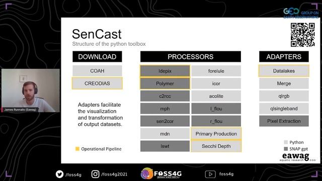 FOSS4G 2021 - SenCast & Datalakes: Operational .... смотреть онлайн
