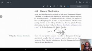 46 Erlang Distribution - Part 3 | Gamma distribution