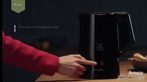 Современный электрический чайник Icook, с сенсорным управлением