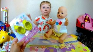 ♥ Кукла БЕБИ БОРН, ОДЕЖДА для БЕБИ БОН, Одевалки #бебибонЭмили Евочка Как МАМА Видео для детей
