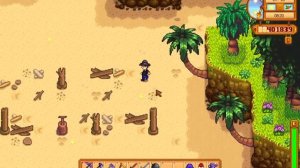 Stardew Valley. Вулкан 5й этаж магазин. Поиск орехов на острове. Спасаем археолога.  #93