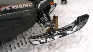 Коньки Dooly DY4 6580 для лыж снегохода Ямаха Yamaha Установка