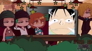 🌊. Past StrawHats Pirates React to Luffy / Gear 5 || One piece Anime || Gacha React .🌊