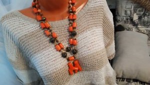 KONOVA SVETLANA.ПЕРЕДЕЛКА кораллов, , ярких и позитивных! И снова для Валентины.