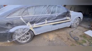 Первый опыт в покраске, красим Opel Vectra C ,(серия 1)