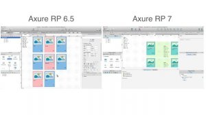 Axure RP 6.5 vs. 7 using the Repeater Widget