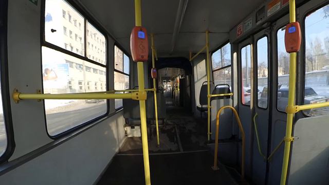 Трамвай "0640 по 38" Петербурга 12-**: ЛВС-86К 0640 по №38 (03.02.22) смотреть онлайн