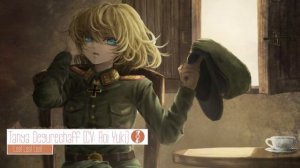 幼女戦記 ED / Youjo Senki ending Full『Tanya Degurechaff (CV: Aoi Yuki) - Los! Los! Los!』ENG SUB