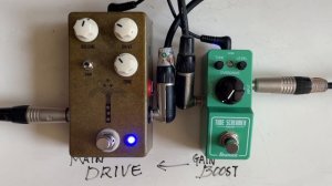 [Stacking] JHS Morning Glory + Ibanez TSMINI tubescreamer w/ Strat & Valvestate DRV Ch. (no talking