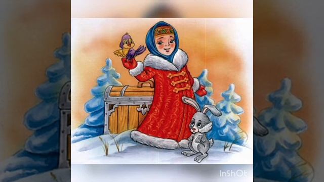 "Морозко" русская народная сказка. Проект "Почитай ребёнку книгу".