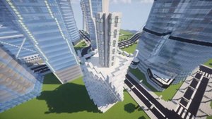 Строим Башню Эволюцию в Minecraft! | Time Lapse