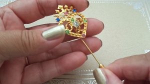 Удачные находки блошиного рынка по бюджетной цене. Красивые немецкие и чешские броши.