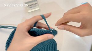 【Crochet Turtorial】How to Crochet A BottegaVeneta Style Fanny Pack |Waist Bag For Beginners