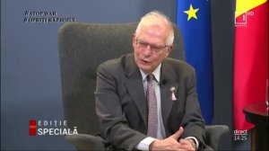 Ediție specială, la Moldova 1 cu Josep Borrell, și Oliver Varhelyi.