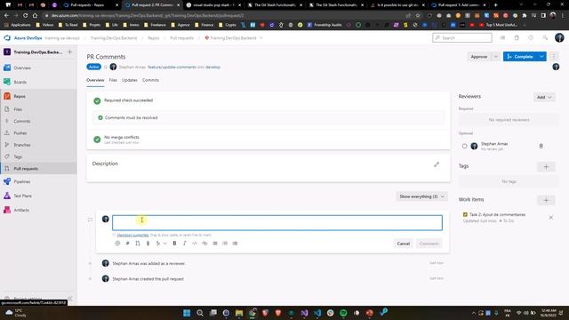Azure DevOps Formation - 7 Demo Git Pull Request смотреть онлайн