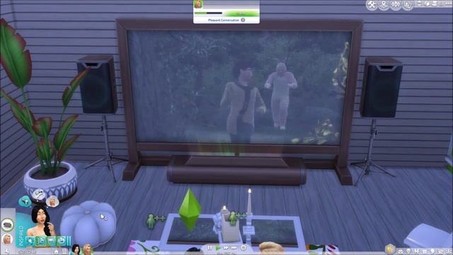 The Sims 4 Movie Hangout Stuff Review - Live Stream смотреть онлайн