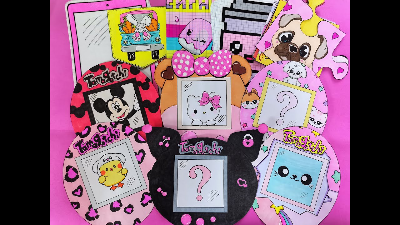 Тамагочи??Пазл/Puzzle?Заставка на IPad?Бумажные сюрпризы?Распаковка бумажных сюрпризов? смотреть онлайн