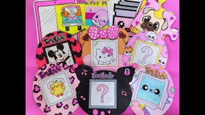 Тамагочи??Пазл/Puzzle?Заставка на IPad?Бумажные сюрпризы?Распаковка бумажных сюрпризов?