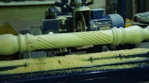 Изготовление витого каннелюра на токарно-фрезерном станке