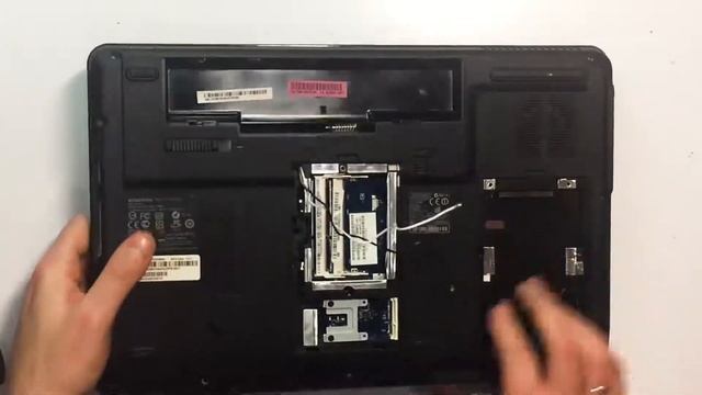 Разборка и техобслуживание ноутбука eMachines E725