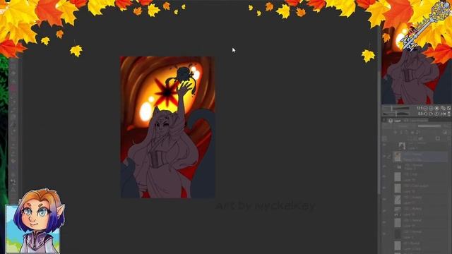 [Speedpaint] OC Iris - Magic смотреть онлайн