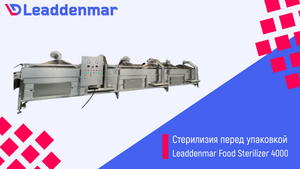 Стерилизатор для продуктов перед упаковочным процессом Leaddenmar Food Sterilizer 4000