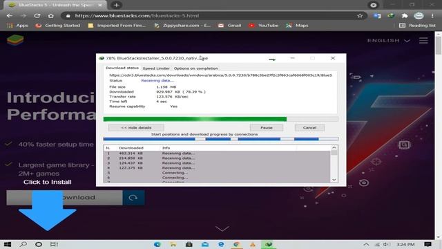 How to Download &  Install Bluestacks 5 play mobile game in pc