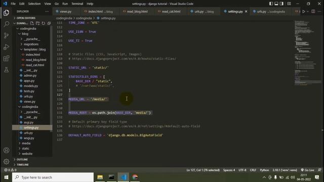How to add Rich Text Editor in Django || Django Tutorial || Rich Text Field in Django | coding indi смотреть онлайн