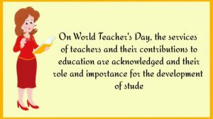 Speech on World Teachers Day | 10 Lines Speech on Teachers Day | International Teacher’s Day 2021