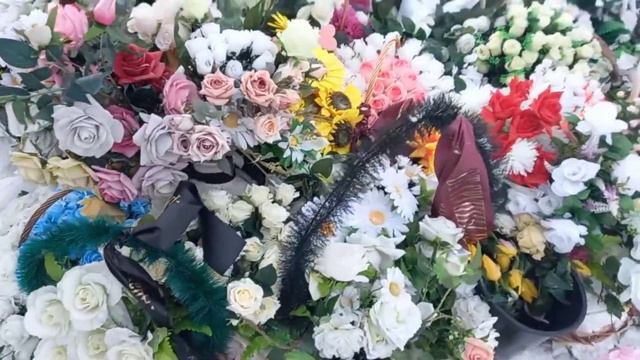 Могила Юрия Шатунова сегодня с Троекуровского кладбища Москвы 09.03.2023