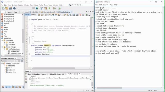 Simple Hibernate Program For Beginners(2016)