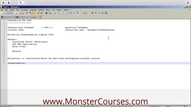 ETL Informatica powercenter Online Training | Informatica Video Tutorial смотреть онлайн