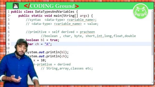 Data Types and Variables in Java | Java Tutorial in Hindi ?
