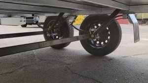 Двух осный прицеп 3х1.5 Урса, Ursa, бортовой, оцинкованный, усиленный от производителя.