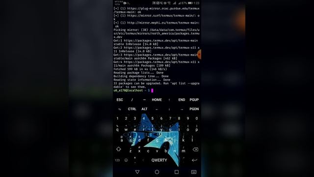 Как установить termux и Python на Android #linux #android #termux #python #terminal #programming