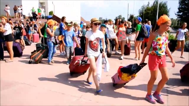 Отъезд детей из лагеря видео смотреть онлайн
