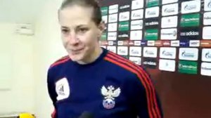 Вратарь сборной России Эльвира Тодуа