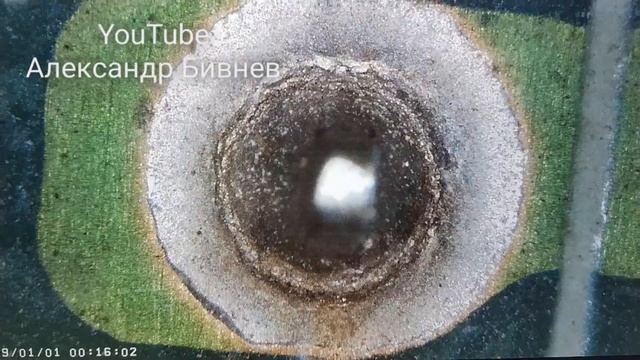 Кольцевые трещины припоя или усталость припоя под микроскопом