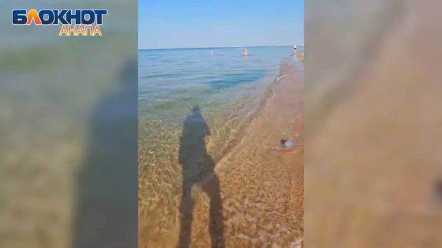 Чистые пляжи и прозрачное море в Анапе все меньше купающихся
