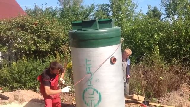 31 Монтаж БиоПурит установка био станции био очистки Bio Purit 5 смотреть онлайн