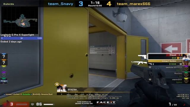 FACEIT CSGO UNLUKO CLANNNN смотреть онлайн